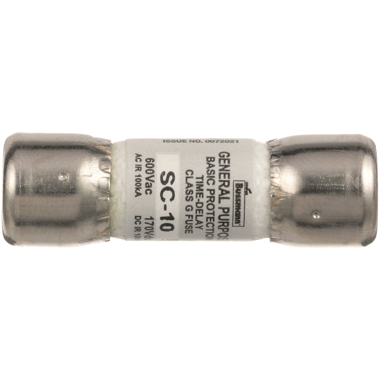 Blodgett 20162 - SC-10 Fuse, 600V, 10 Amp, Time Lag, 13/32" x 1 5/16"