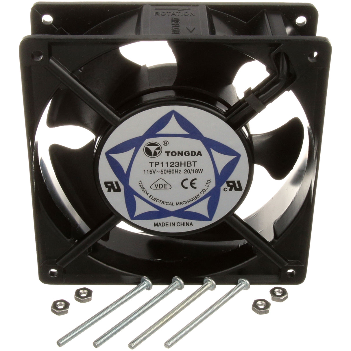 Blodgett 22301 - Cooling Fan, 115V Low Velocity Axial With Hardware, 4 1/8" Mounting Centers