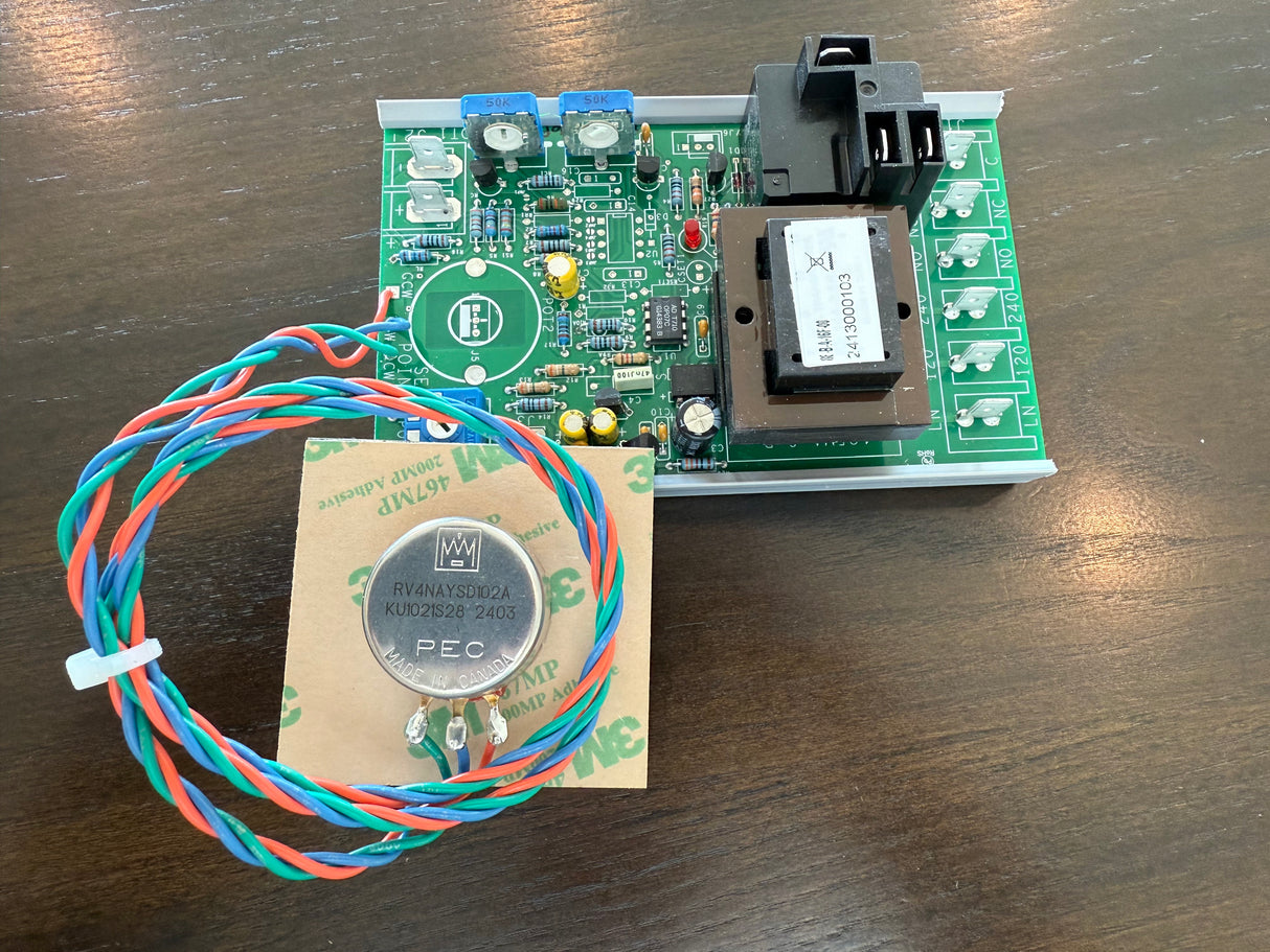 Lincoln 369728 - Temperature Control Thermostat, Potentiometer, Decal, 120VAC or 230VAC