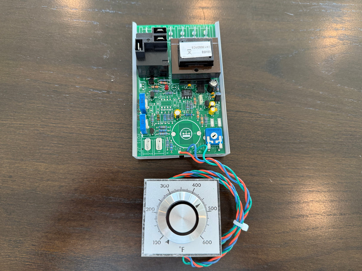 Lincoln 369728 - Temperature Control Thermostat, Potentiometer, Decal, 120VAC or 230VAC