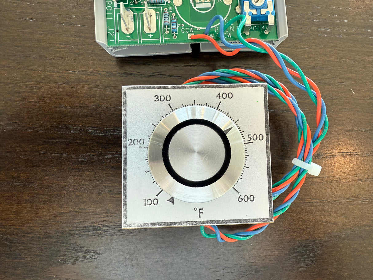 Lincoln 369728 - Temperature Control Thermostat, Potentiometer, Decal, 120VAC or 230VAC