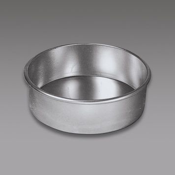 American Metalcraft 3806 6" x 3" Aluminum Round Cake Pan