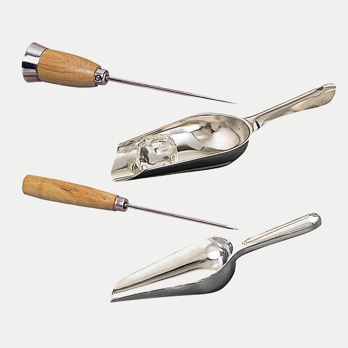 American Metalcraft IS734 Cast Aluminum Scoop, 1/4-Cup