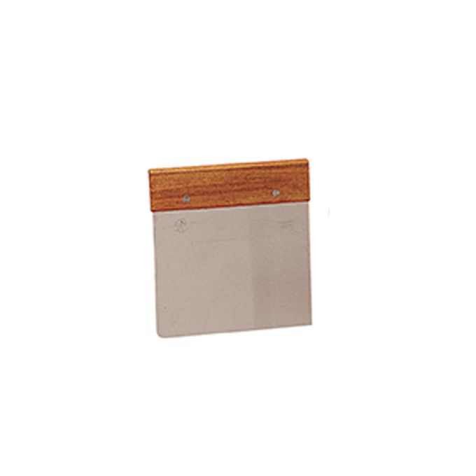 American Metalcraft (DS6706) 6" Stainless Steel Wood Handle Dough Scraper