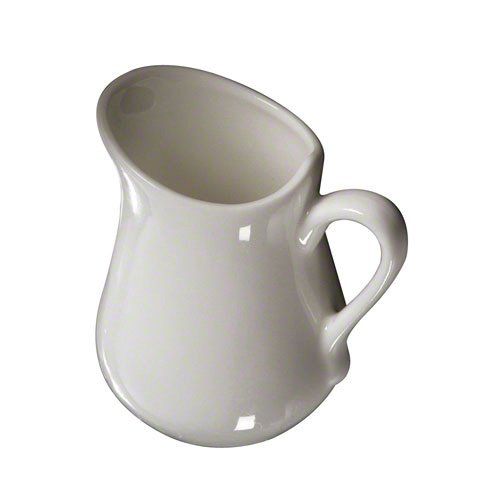 American Metalcraft (PBC25) 2 oz Porcelain Creamer