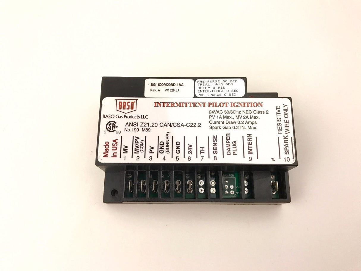 Blodgett G770MGA-2 - Pizza Oven Ignition Control Module Box