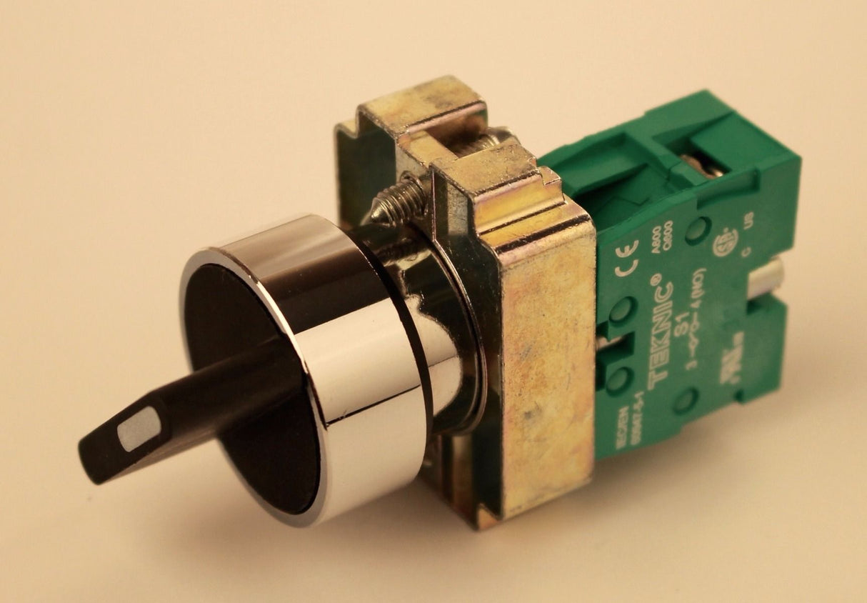 Middleby 28021-0062 - Control Panel Switch Assembly (Knob, Mounting Block, Switch)