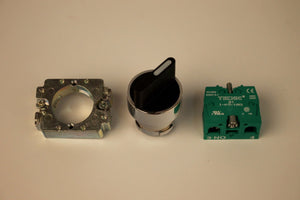 Control Panel Switch Assembly (Knob, Mounting Block, Switch) | Middleby Part # 28021-0062