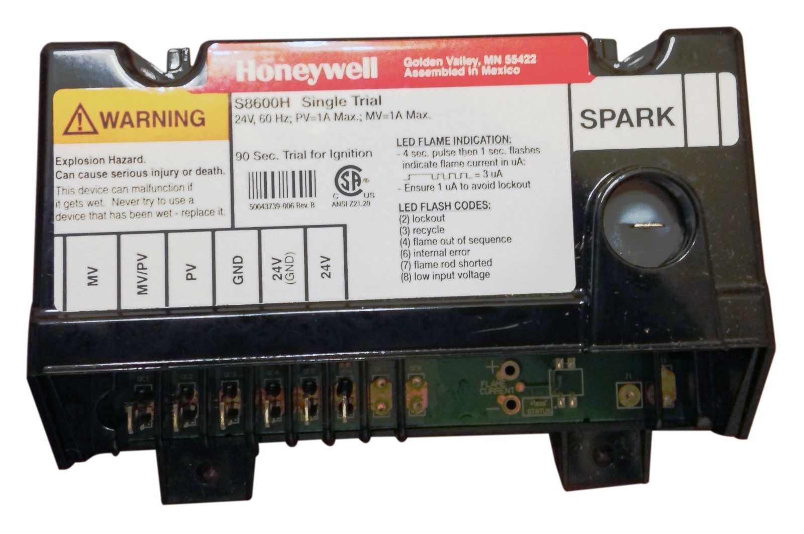 1097-83-503A 1097-502 46994-001 64HWC244A-2 control board
